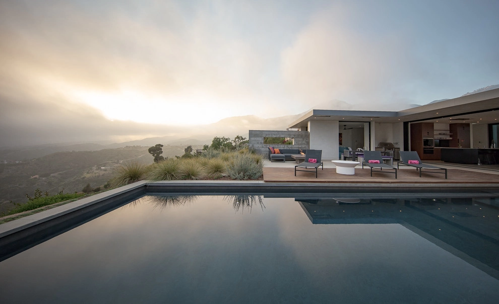 Mission Canyon Hilltop Landscape and Pool by Natural Concepts Landscaping Contractors - Photo 9