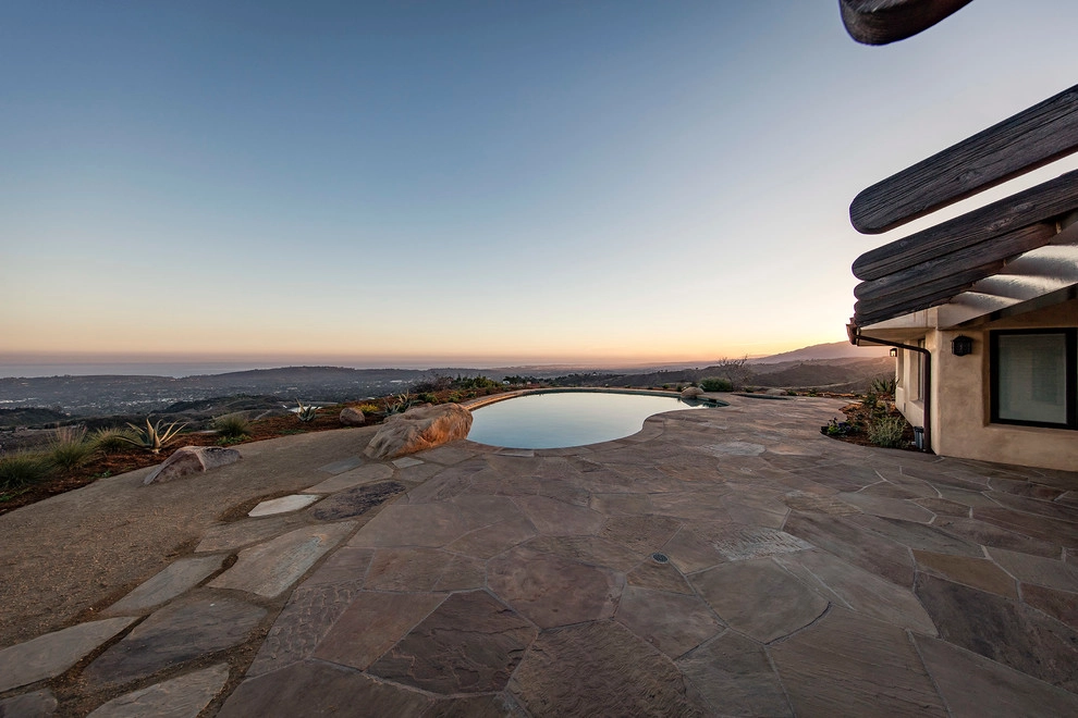 Mountaintop Landscape + Hardscape + Pool | Santa Barbara CA by Natural Concepts Landscaping Contractors - Photo 5