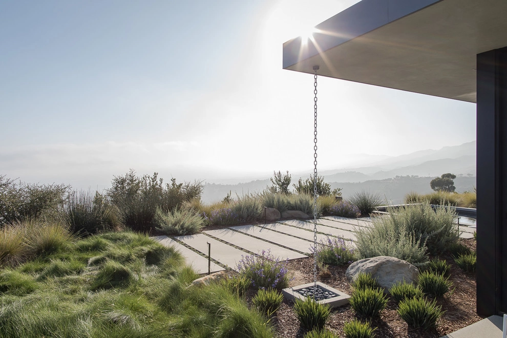 Mission Canyon Hilltop Landscape and Pool by Natural Concepts Landscaping Contractors - Photo 11