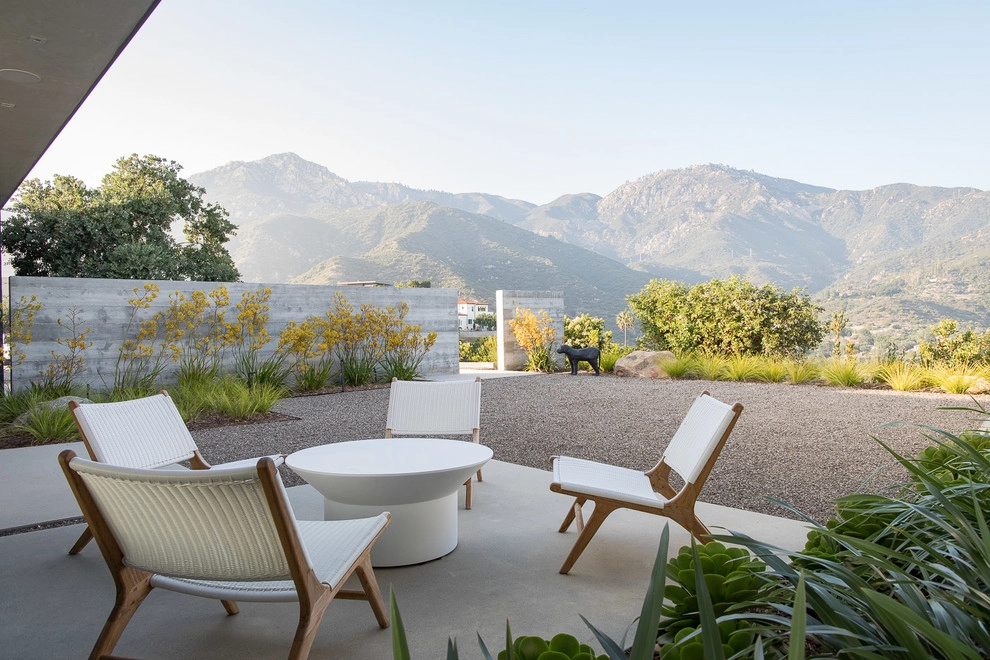 Mission Canyon Hilltop Landscape and Pool by Natural Concepts Landscaping Contractors - Photo 17
