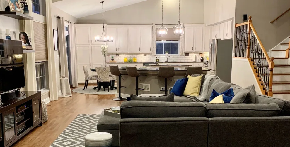 Kitchen Renovation and Family Room Design by Alluring Designs Chicago - Photo 3