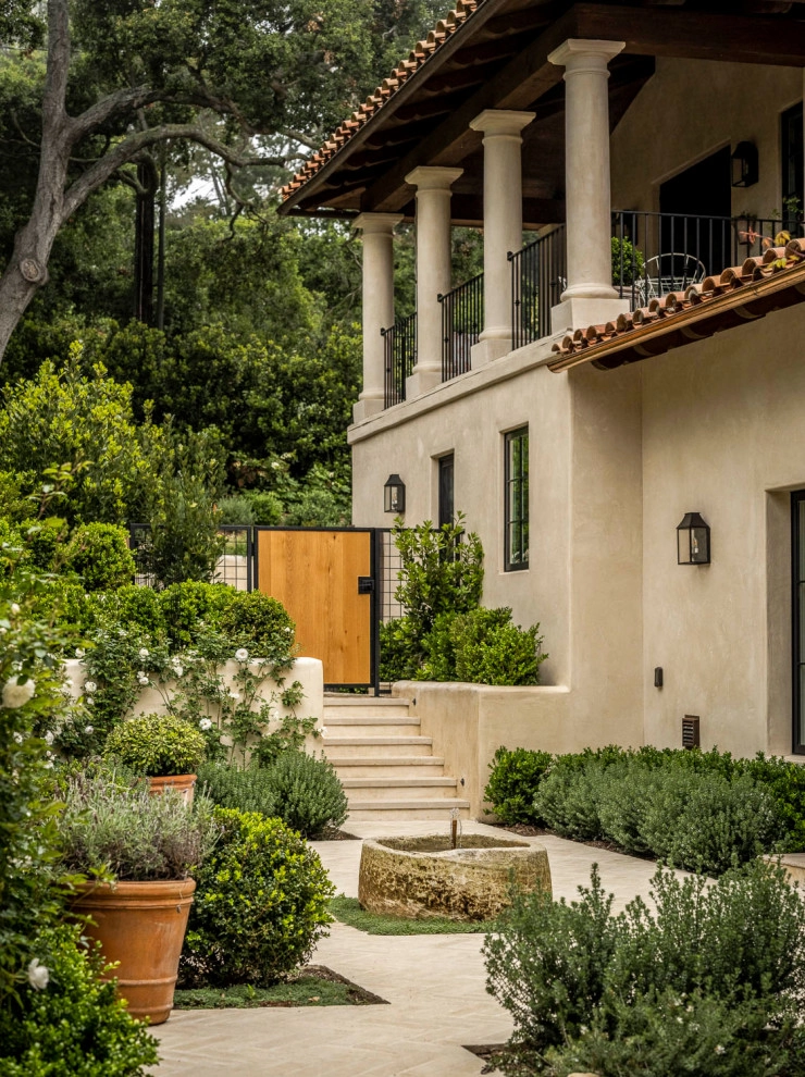 Cold Springs Road Montecito Mediterranean Landscape by Natural Concepts Landscaping Contractors - Photo 10