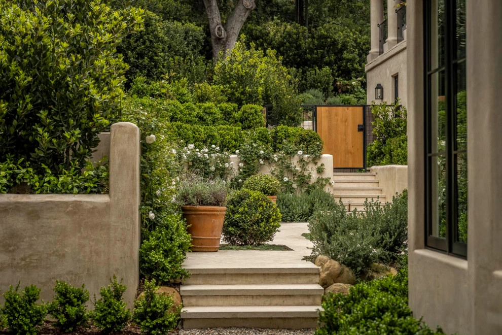Cold Springs Road Montecito Mediterranean Landscape by Natural Concepts Landscaping Contractors - Photo 15