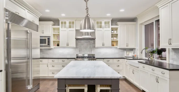 White Kitchen Cabinet Revamp by Design By Kimberly Vaughan - Photo 3