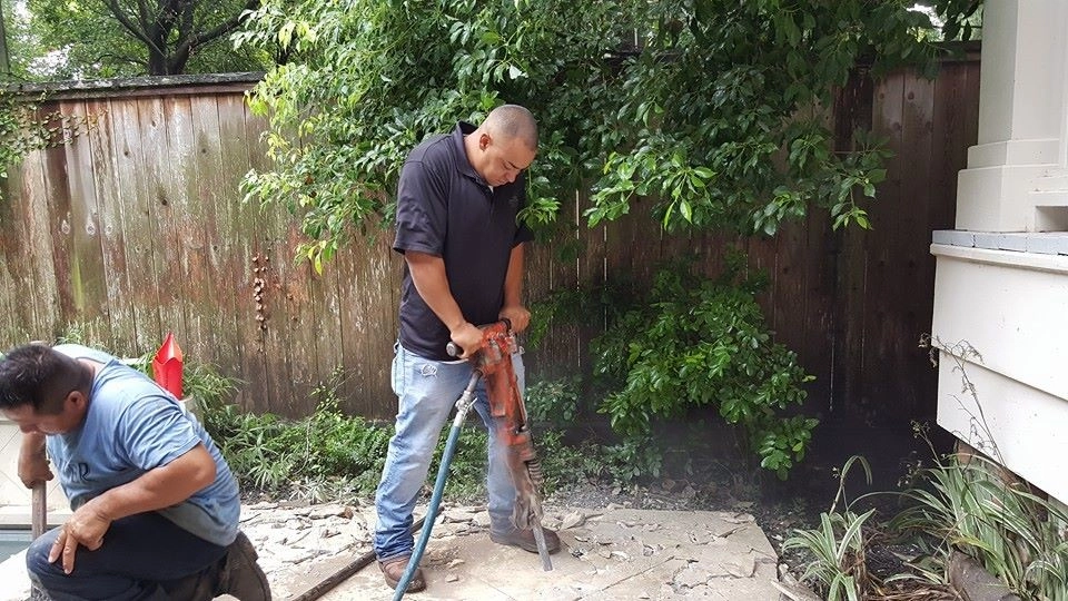 Removal of Concrete Slab by Natural Wonders Landscaping - Photo 3