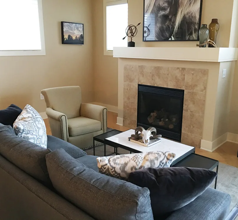 Monona Lake Condominium Interior Design by Carol Ferris Interiors - Photo 9