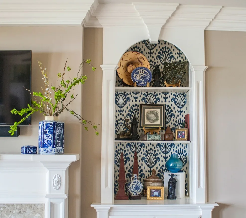 Lake Murray Living Room Makeover by Amy Spencer Interiors - Photo 4