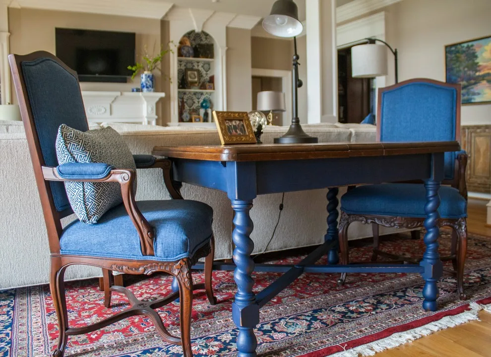 Lake Murray Living Room Makeover by Amy Spencer Interiors - Photo 3