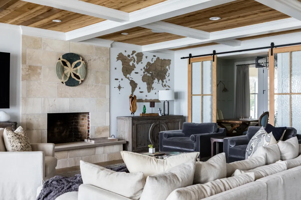 Lakeside Rustic Charm by Brian H Murray Interior Design - Photo 8
