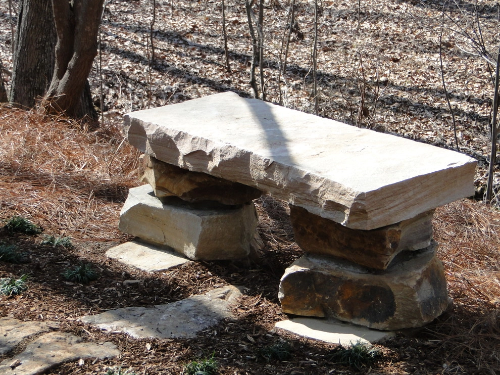 Stone Bench Wall by Nature One Landscape Design - Photo 13