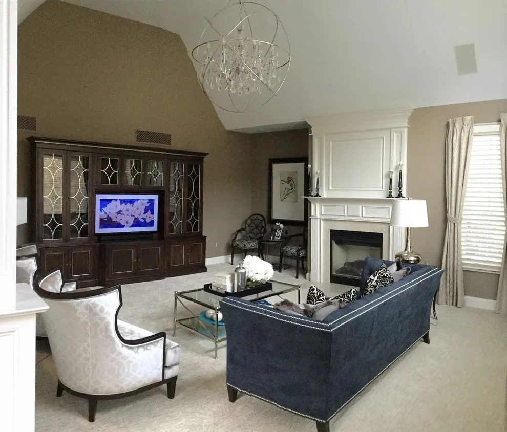 Illuminated, Cinematic & Stylish Living Space by Kelly Simkovich At Main Line Sound & Video - Photo 7