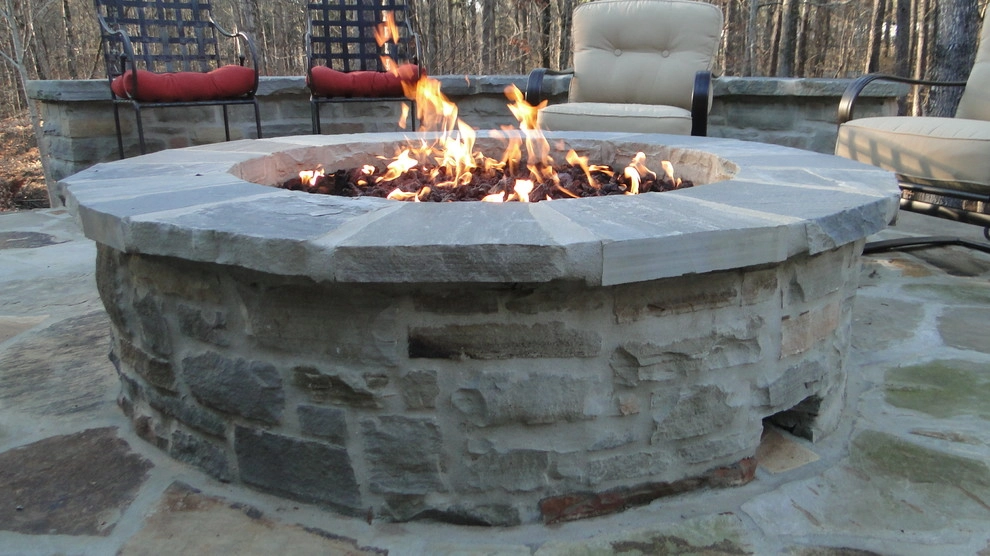 Fire Pit by Nature One Landscape Design - Photo 4