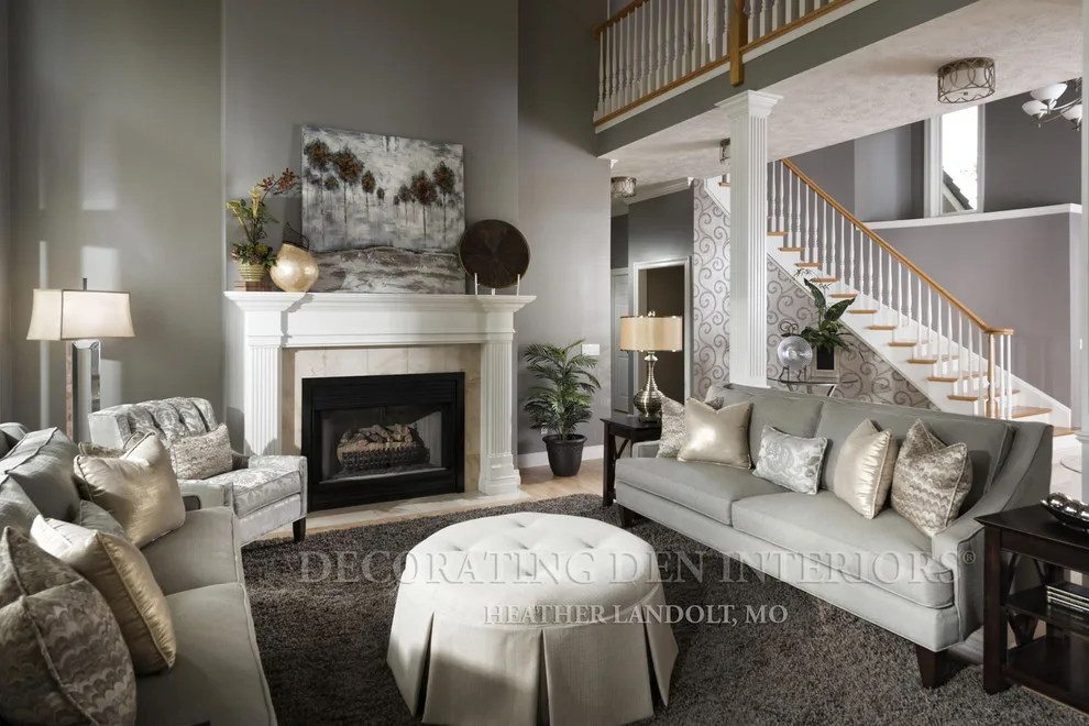 Lounge Area by Decorating Den Interiors Of Michiana - Photo 3