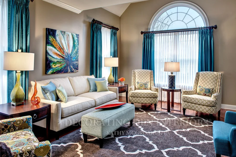Lounge Area by Decorating Den Interiors Of Michiana - Photo 2