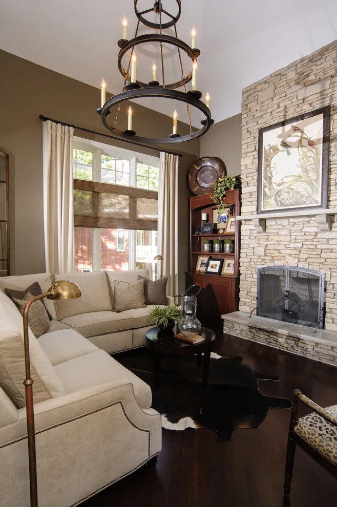 Pine Creek Ridge Lounge Transformation by Tanya Rynicke Interiors, LLC - Photo 2