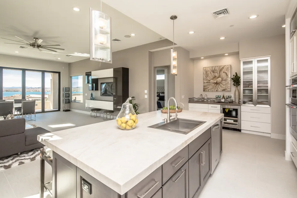 Opulent Residence with a Waterfront Vista by Victoria Staging & ReDesign - Photo 16