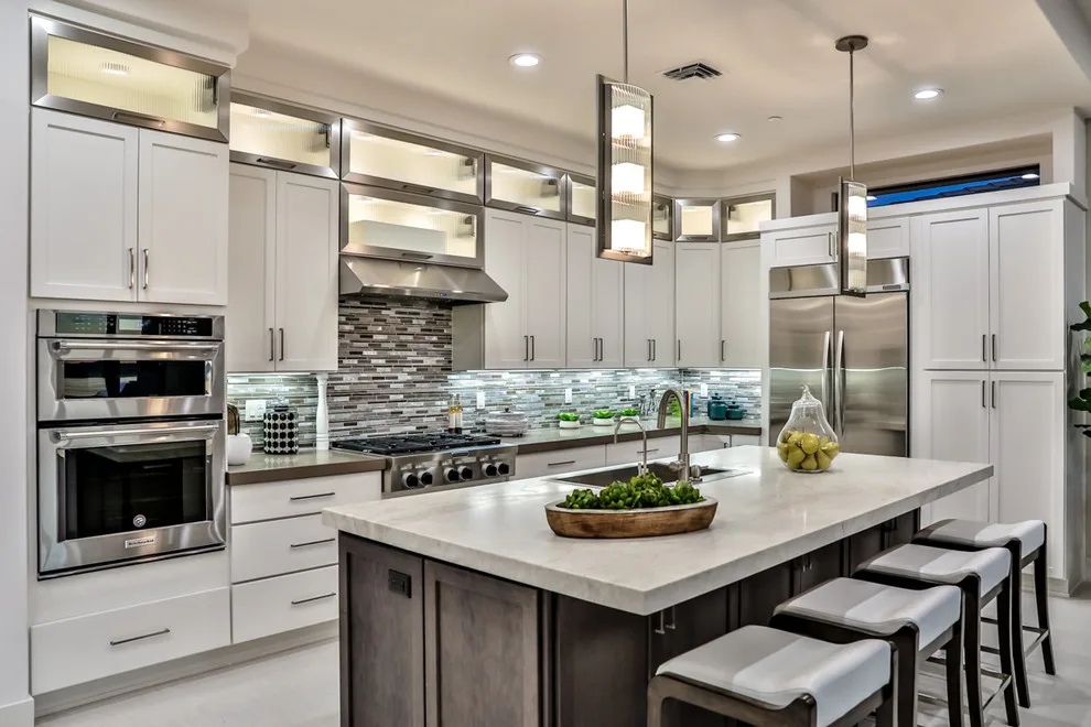 Opulent Residence with a Waterfront Vista by Victoria Staging & ReDesign - Photo 13