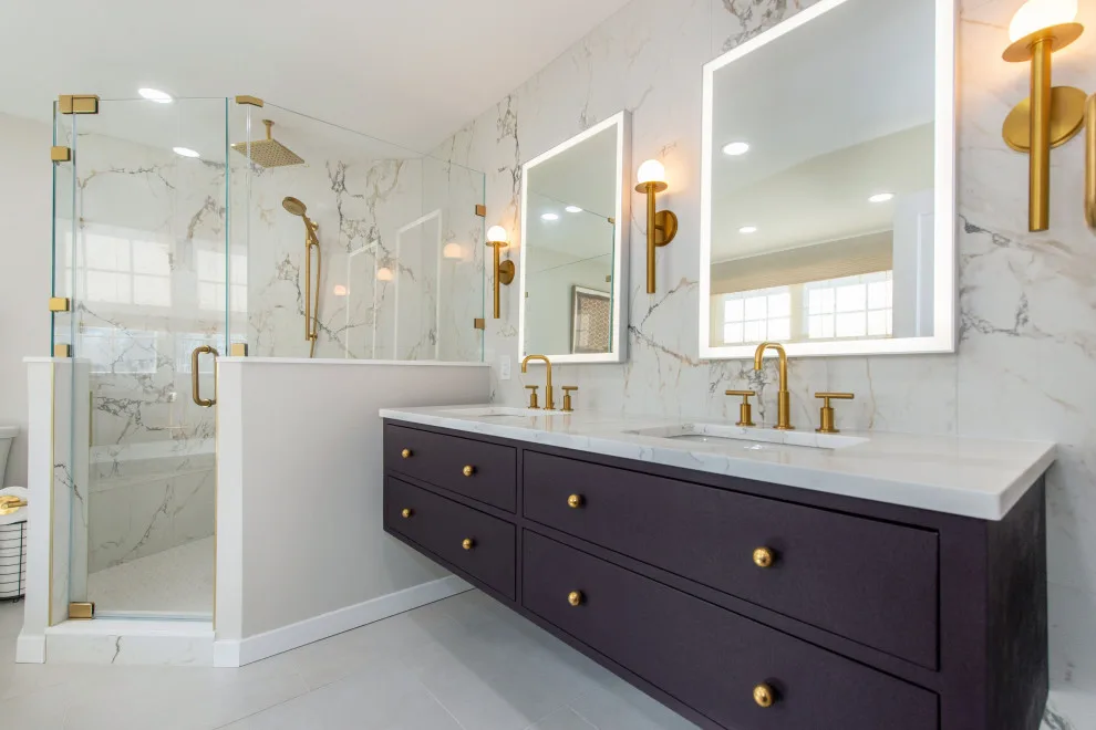 Opulent Main Bathroom by SNS Interiors LLC - Photo 4