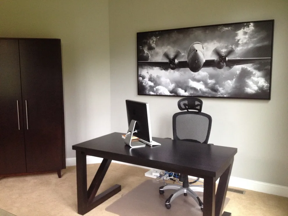 Gentleman's Workspace by Monica Lukas Design - Photo 12