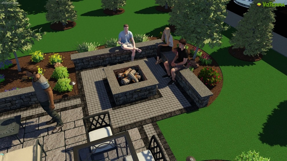 Landscape Design by New Castle Lawn & Landscape - Photo 3