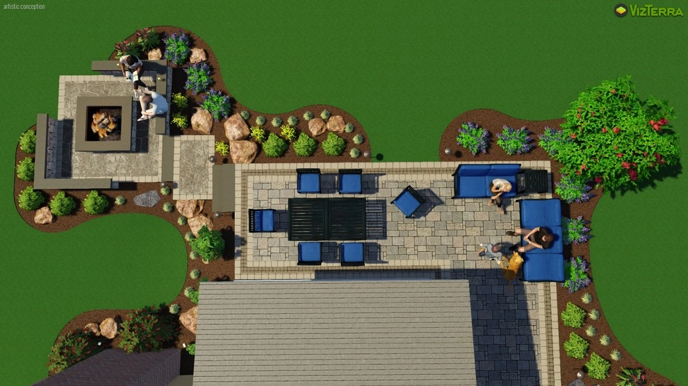 Landscape Design by New Castle Lawn & Landscape - Photo 4