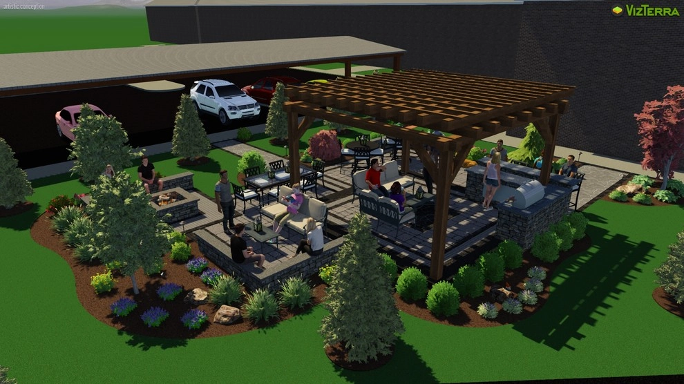 Landscape Design by New Castle Lawn & Landscape - Photo 7