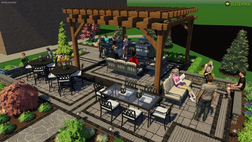 Landscape Design by New Castle Lawn & Landscape - Photo 9