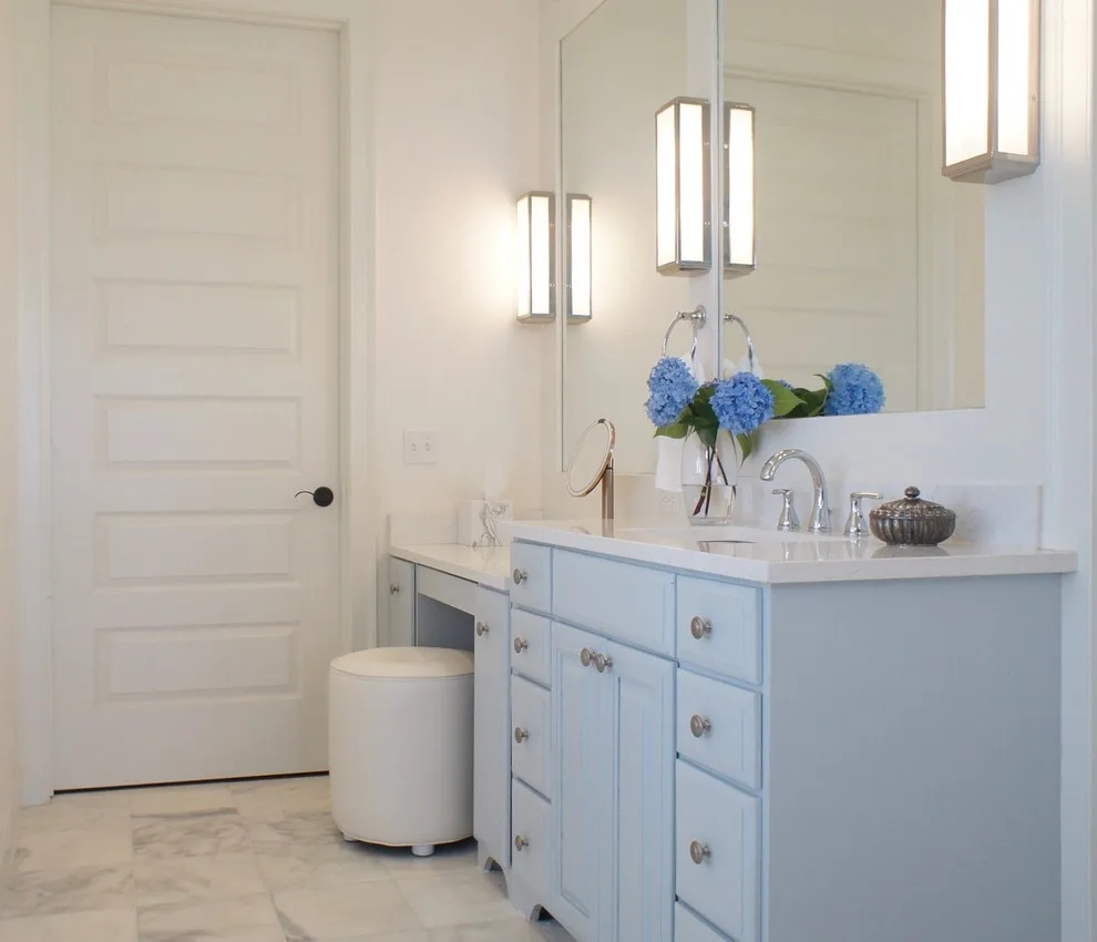 Primary Bath by Katherine Spicer Interior Design, LLC - Photo 3