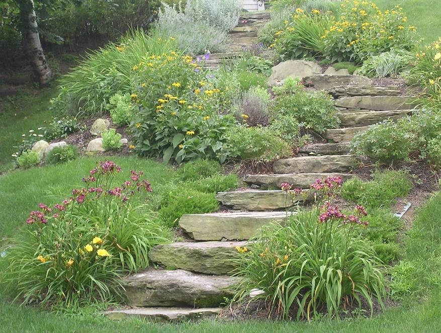 Stone Staircases by New England Landscapes, Inc. - Photo 2