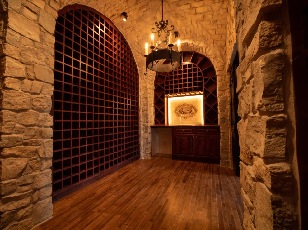 Mediterranean New Build - Wine Cellar by Miralia Design Group - Photo 6