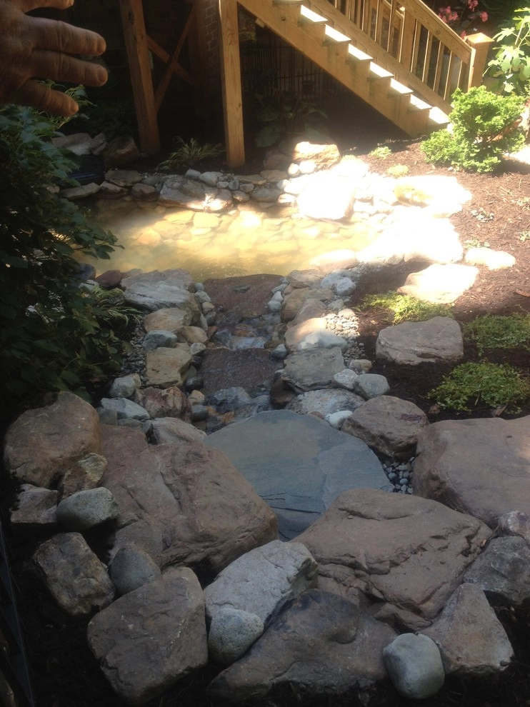 Greensboro: Water Feature, Pond w/ Recirculating Stream by New Garden Landscaping & Nursery - Photo 3