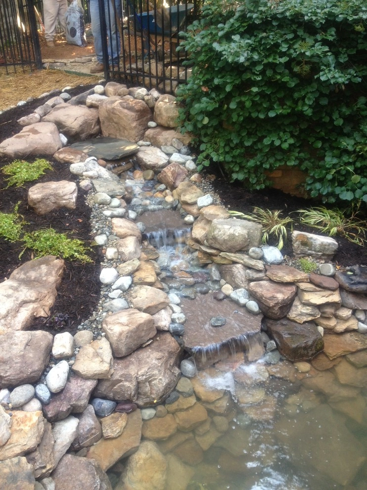 Greensboro: Water Feature, Pond w/ Recirculating Stream by New Garden Landscaping & Nursery - Photo 2