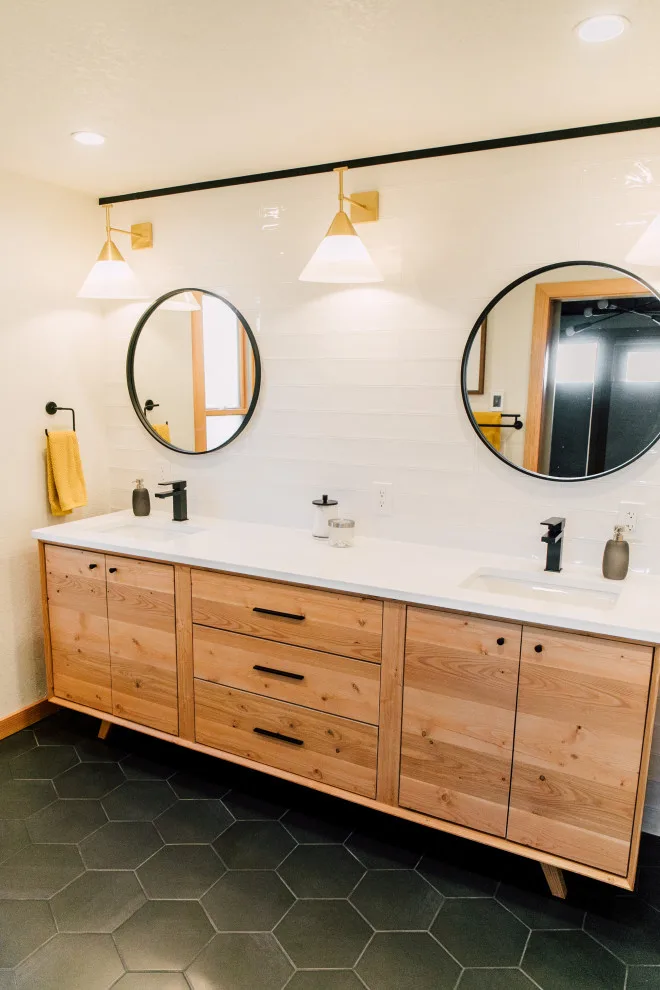 Mid-Century Bathroom Renovation by Jennifer Ryan Design - Photo 6