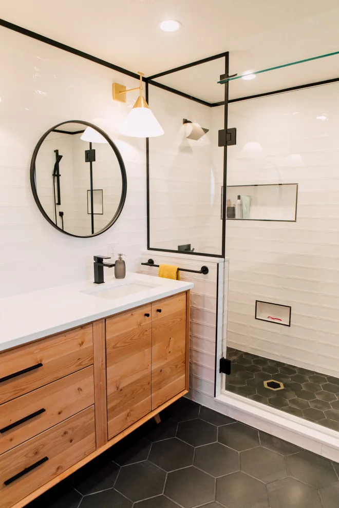 Mid-Century Bathroom Renovation by Jennifer Ryan Design - Photo 10