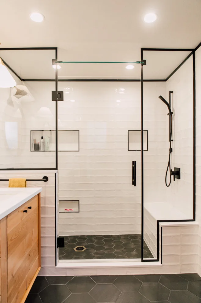 Mid-Century Bathroom Renovation by Jennifer Ryan Design - Photo 12