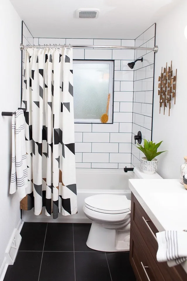 Retro Modern Bathroom by The Whitley Co. Interiors - Photo 4