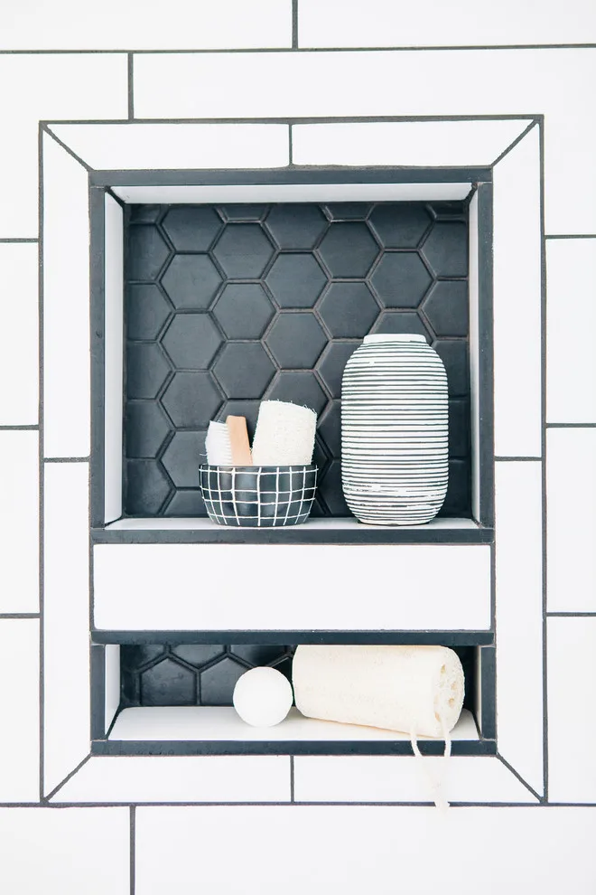 Retro Modern Bathroom by The Whitley Co. Interiors - Photo 15