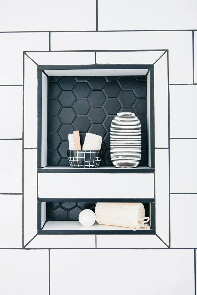 Retro Modern Bathroom by The Whitley Co. Interiors - Photo 25