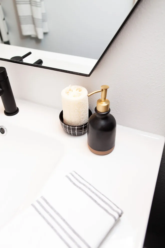 Retro Modern Bathroom by The Whitley Co. Interiors - Photo 9