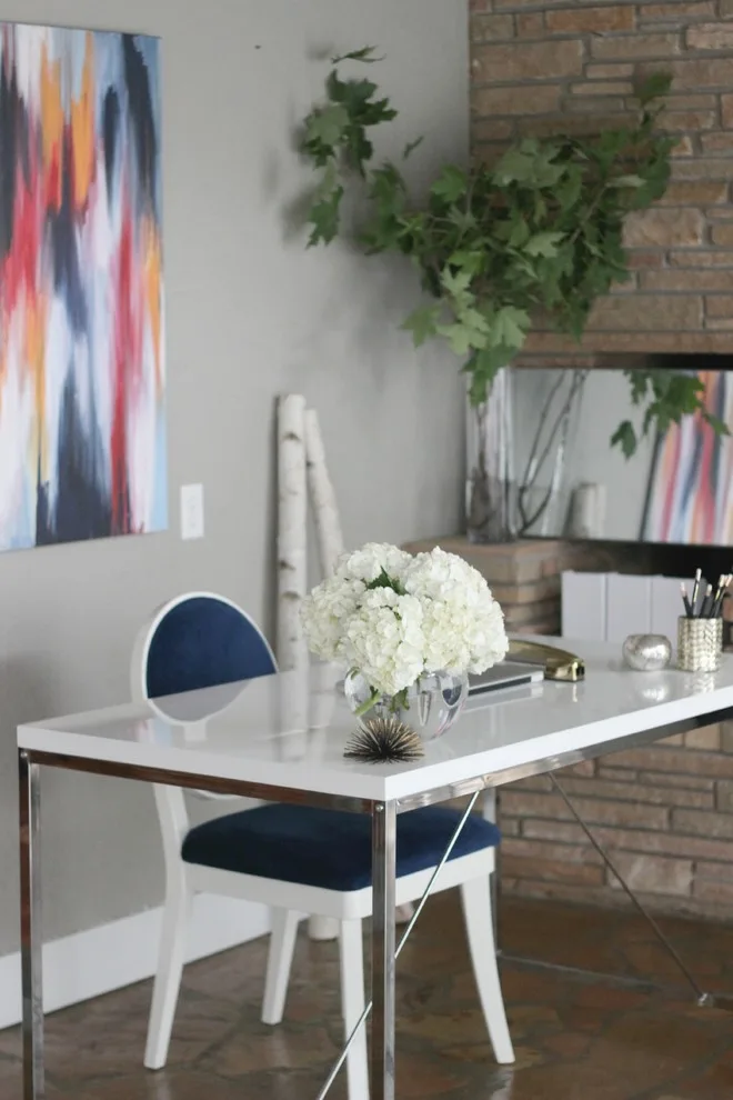Mid-Century Modern Workspace by Crystal Spriggs Brockwell Designs - Photo 8