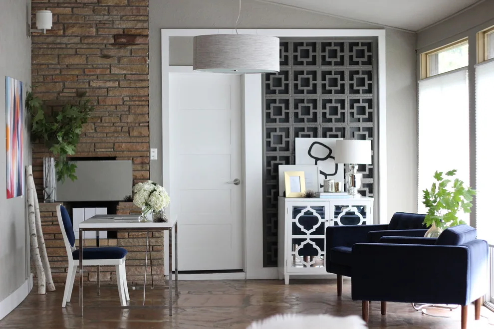 Mid-Century Modern Workspace by Crystal Spriggs Brockwell Designs - Photo 6