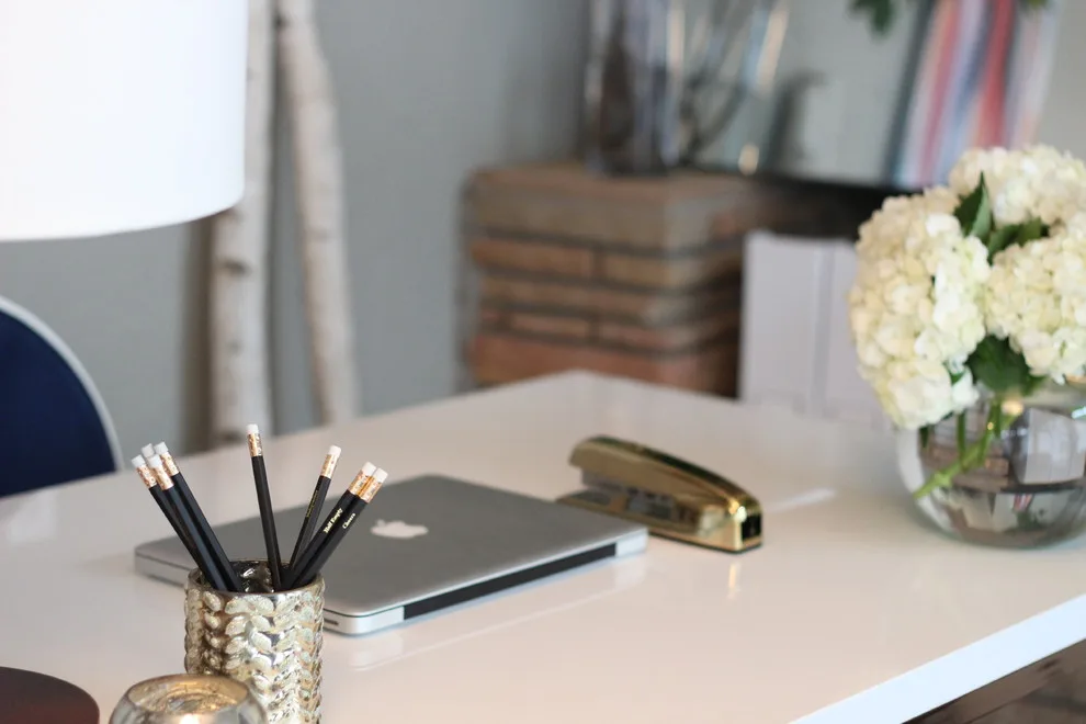 Mid-Century Modern Workspace by Crystal Spriggs Brockwell Designs - Photo 4