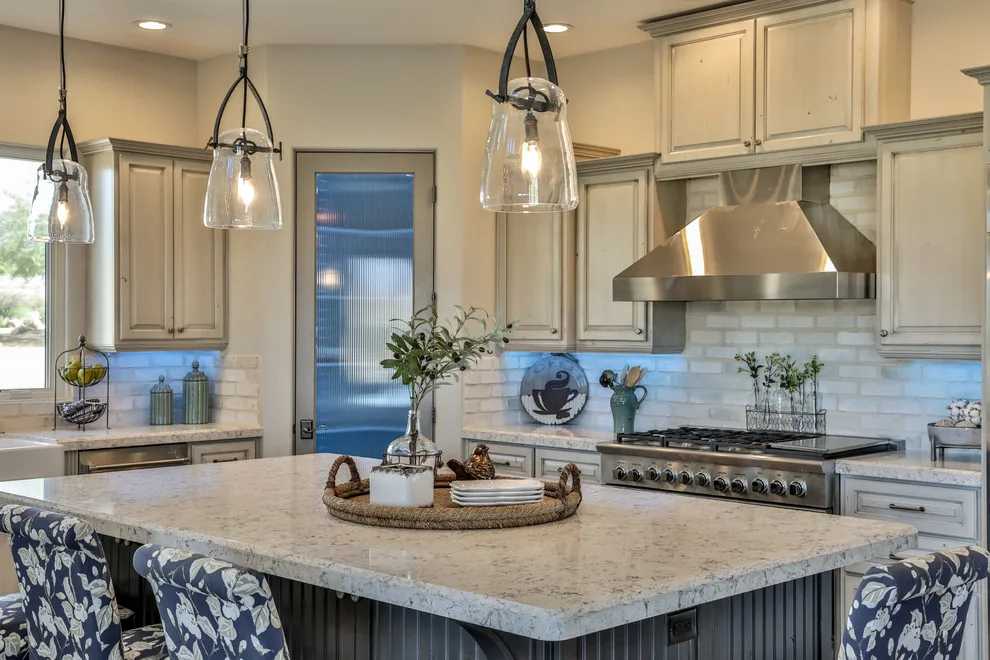 Luxury Golf Course Residence with a Rustic Farmhouse Vibe by Victoria Staging & ReDesign - Photo 17