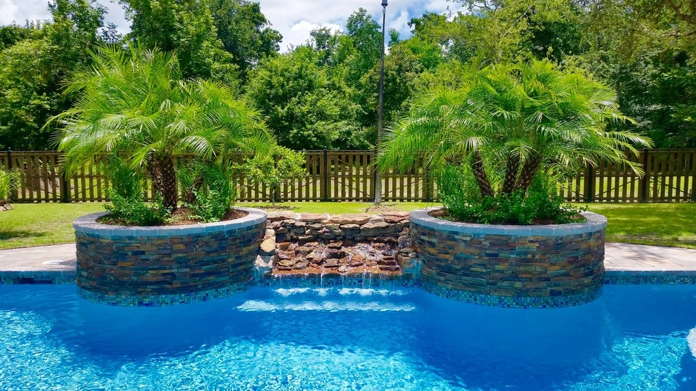 Custom Shaped Pools by New Orleans Pool & Patio - Photo 7