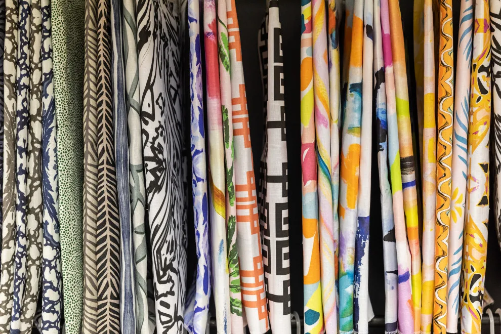 Mitchell Black Southern Fabric Showroom by Bohemian Bungalow Design, LLC - Photo 5