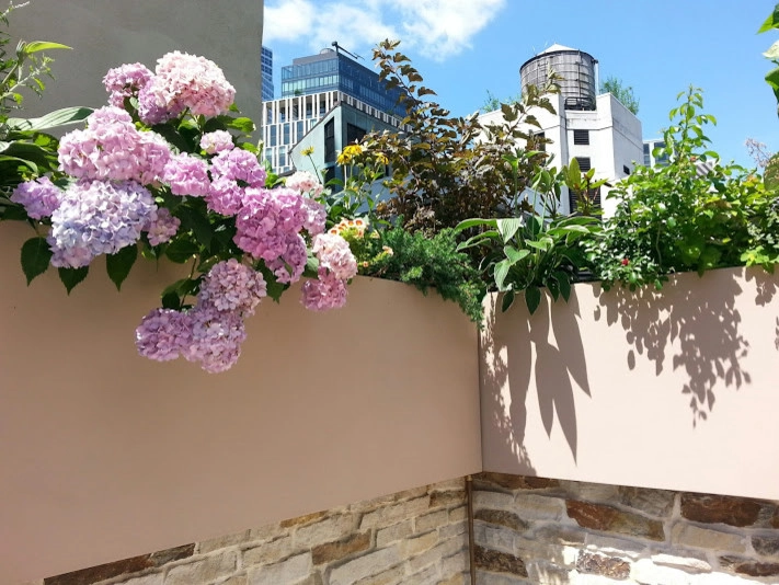 NYC Penthouse Terrace Garden and Automatic Drip Irrigation watering System by New York Plantings Garden Design - Photo 32