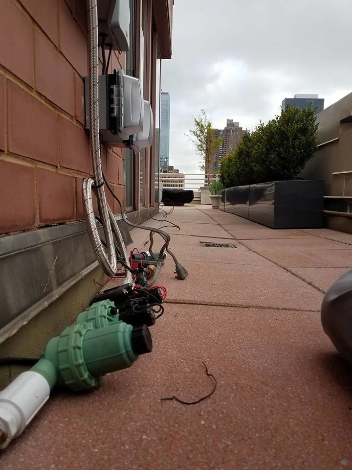 NYC Penthouse Terrace Garden and Automatic Drip Irrigation watering System by New York Plantings Garden Design - Photo 5