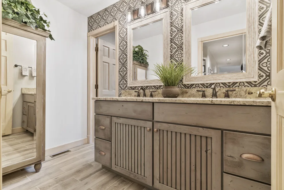 Contemporary Farmhouse Bathroom Renovation by Spaces To Aspire - Photo 4