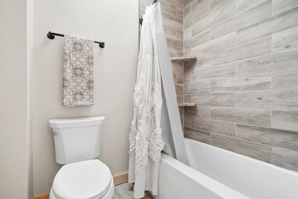 Contemporary Farmhouse Bathroom Renovation by Spaces To Aspire - Photo 3