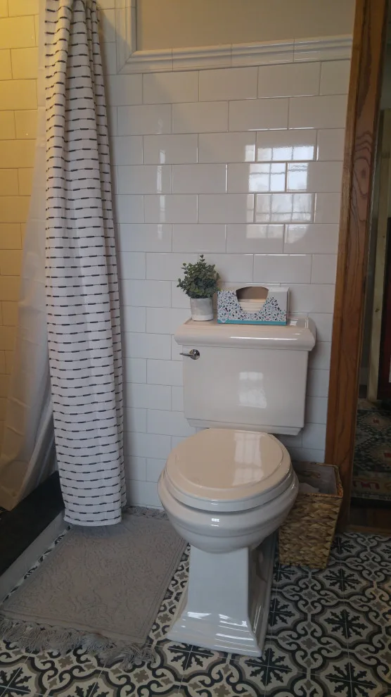 Contemporary Farmhouse Laundry and Bath Space by Deborah Roides Interior Design - Photo 3